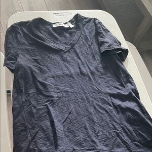 Wilt Men's Dark Blue V-Neck Tee